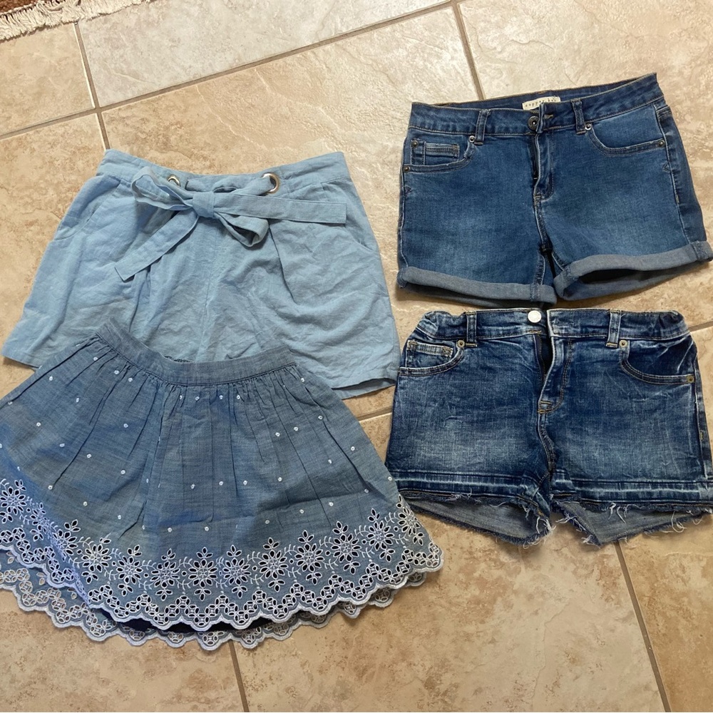 NWOT GAP Kids, Gymboree, and Dillards Denim Cotton Bottoms Bundle